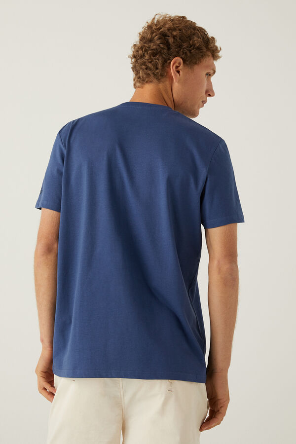 Springfield T-shirt Foo Figthers azul