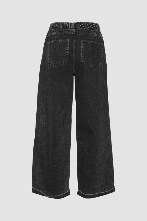 Springfield Jeans wide leg negro