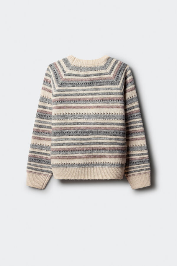 Springfield Kids Jersey rayas ni&ntilde;a morado/lila