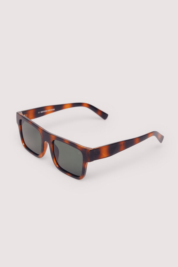 Springfield Gafas de sol pasta montura efecto carey nude