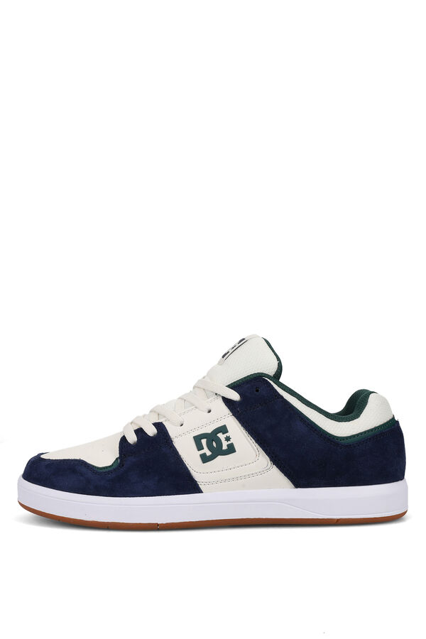 DC Shoes Zapatillas de skate en cuero azul
