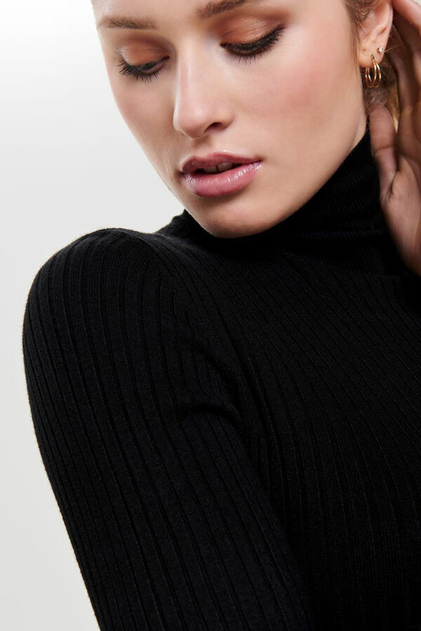 Only Camisola de gola  preto
