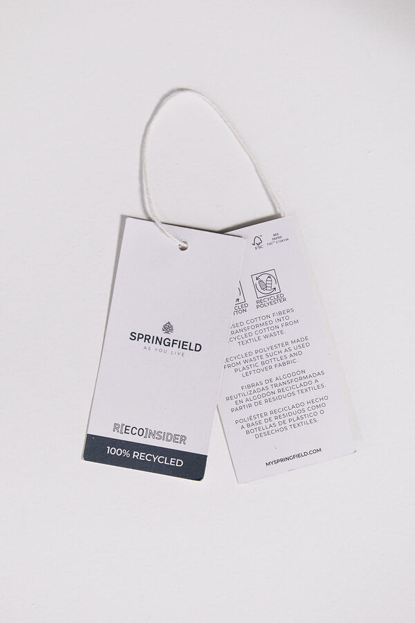 Springfield Jersey rayas color gris