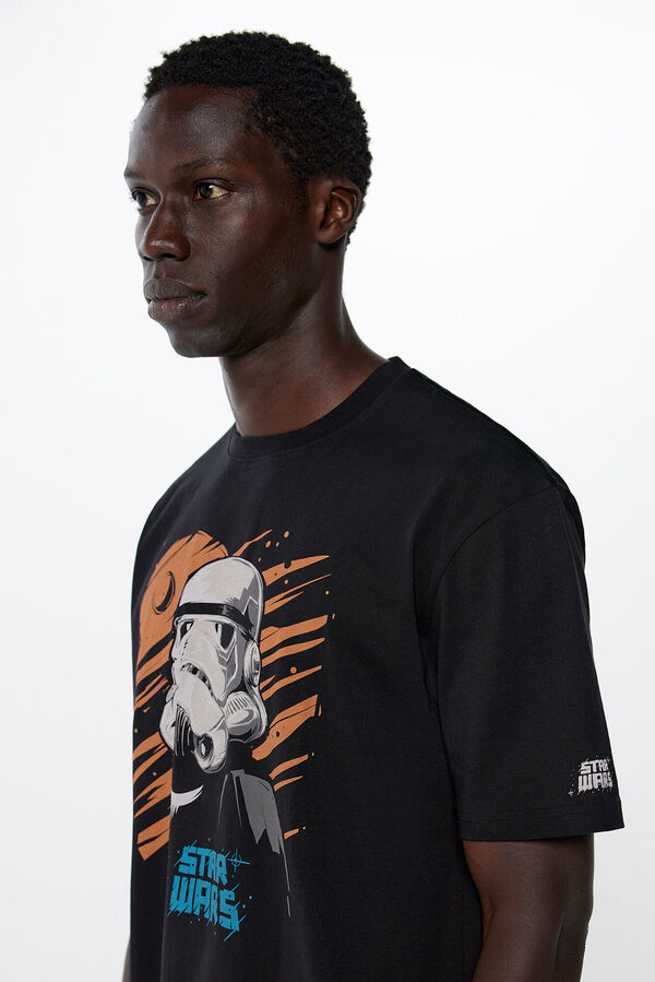 Springfield Camiseta Stars War Stormtrooper negro