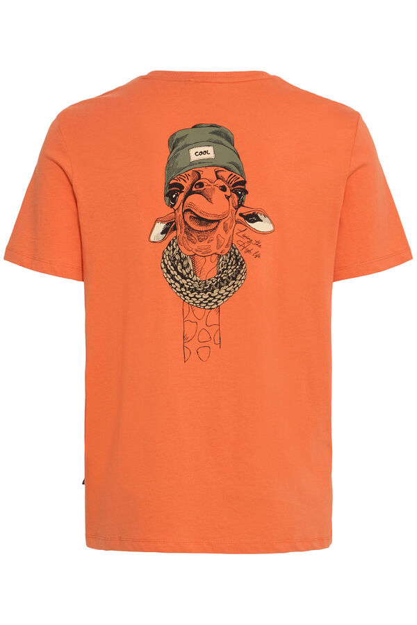 Blend Camiseta Manga Curta Bhjackson  vermelho