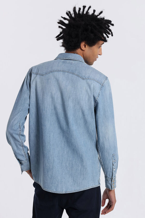 Lois Camisa Tejana azul