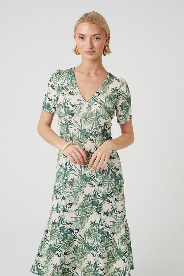 Brave Soul Vestido estampado estampado