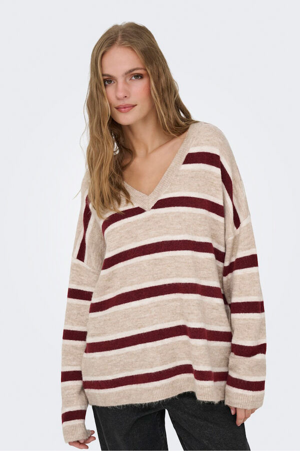 Only Camisola oversized  castanho