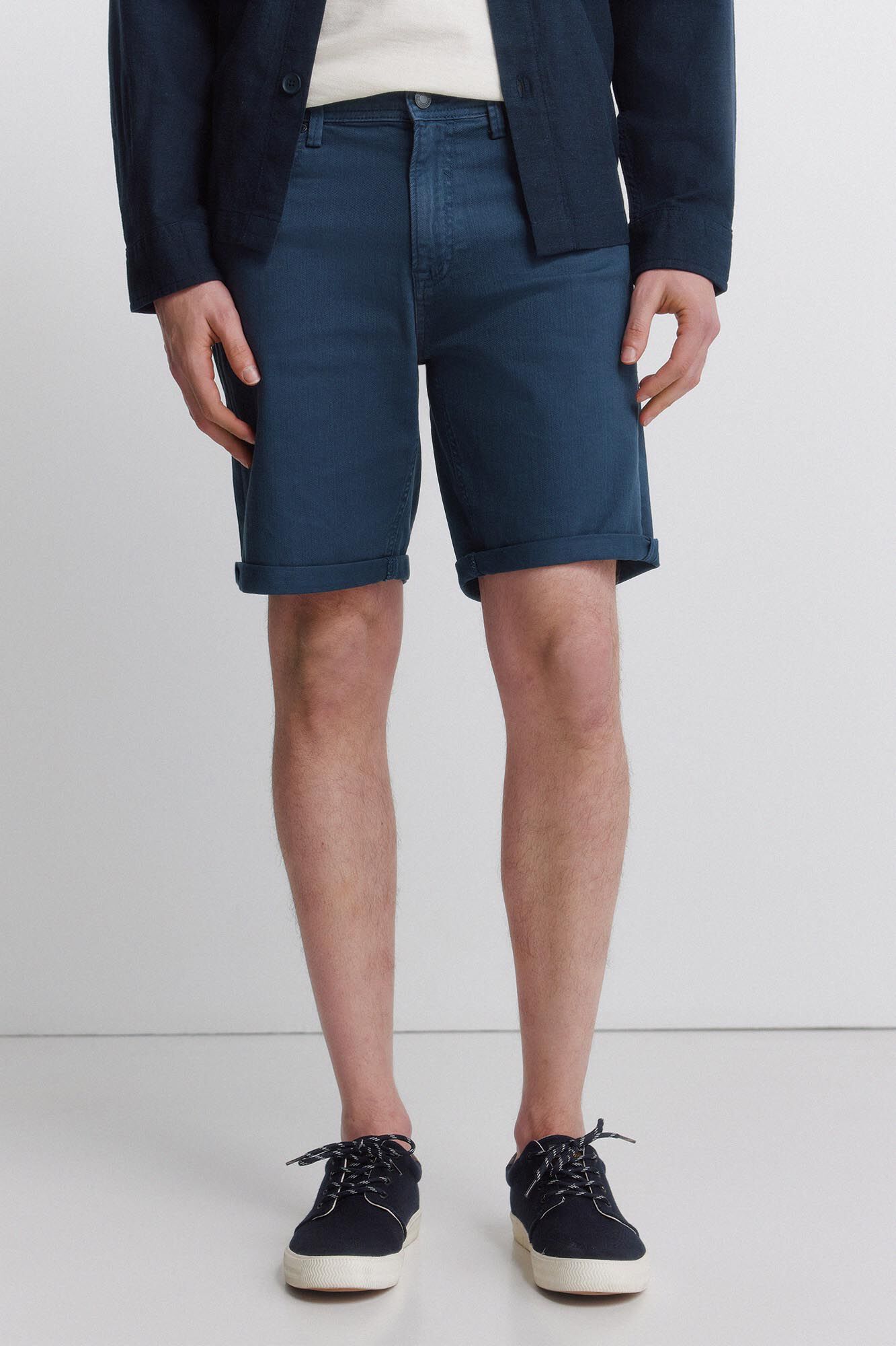 Springfield Bermudas 5 bolsos lavada slim fit