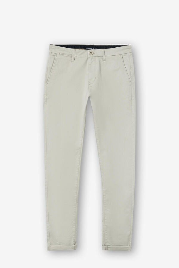 Tiffosi Pantal&oacute;n Chino Slim Fit beige