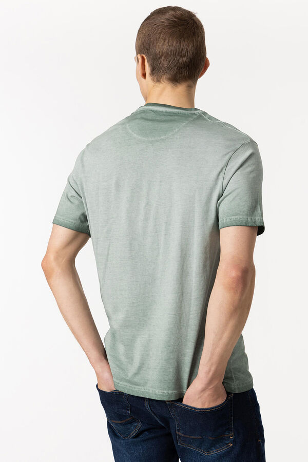 Springfield Camiseta manga corta regular fit Carson verde