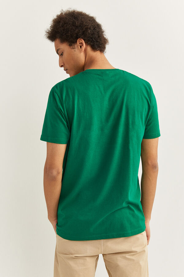 Springfield T-shirt básica árvore verde