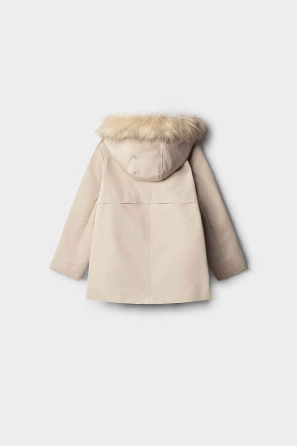 Springfield Kids Parka capucha pelo ni&ntilde;a estampado