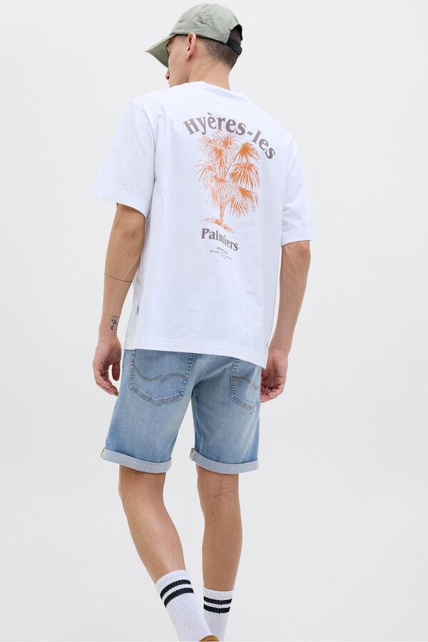 Jack & Jones Bermuda denim regular fit azul