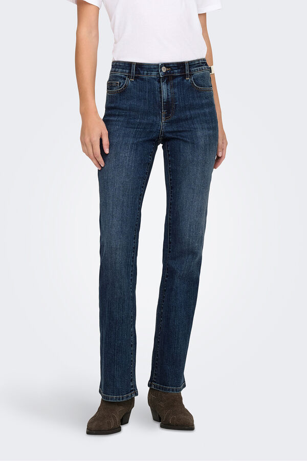 JDY Cal&ccedil;a jeans bootcut azul