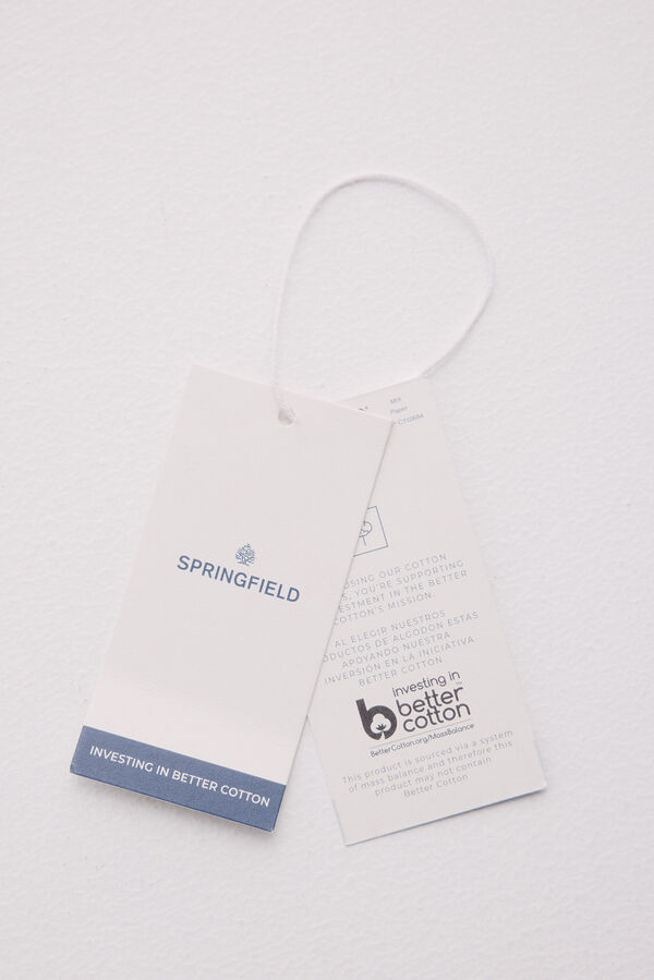 Springfield Blusa rom&aacute;ntica lace marfil