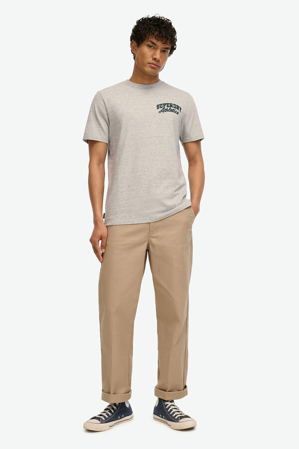 Superdry Camiseta Manga Corta gris