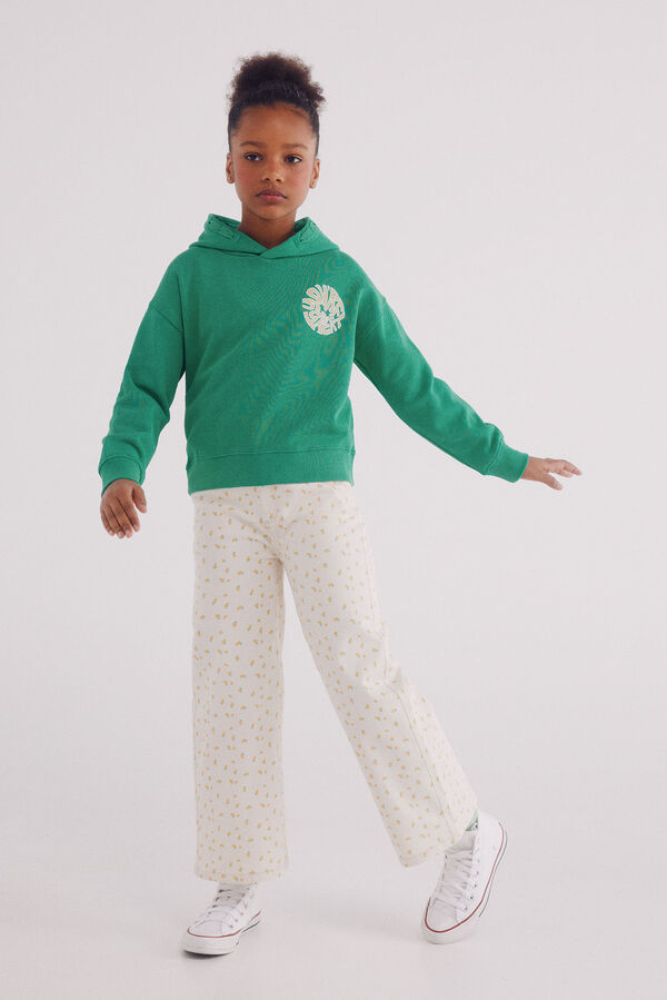 Springfield Kids Sweatshirt menina Malibu verde
