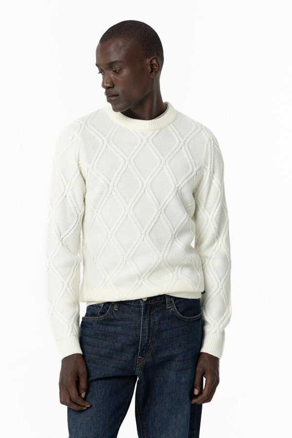 Tiffosi Jersey de Punto con Estructura nude