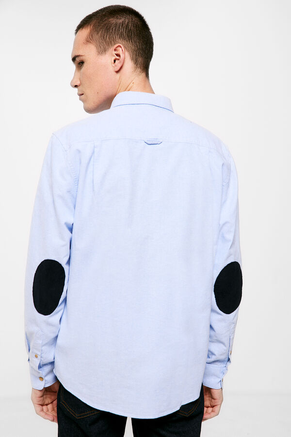 Springfield Camisa oxford azul