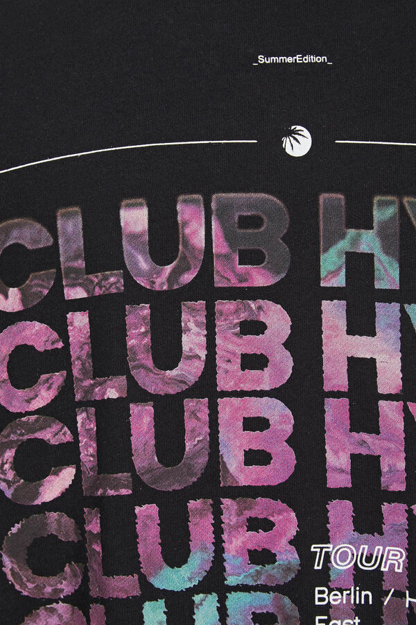 Jack & Jones Camiseta oversize negro