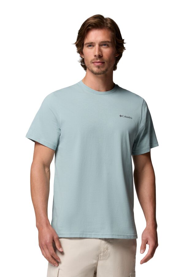 Columbia T-shirt b&aacute;sica azul