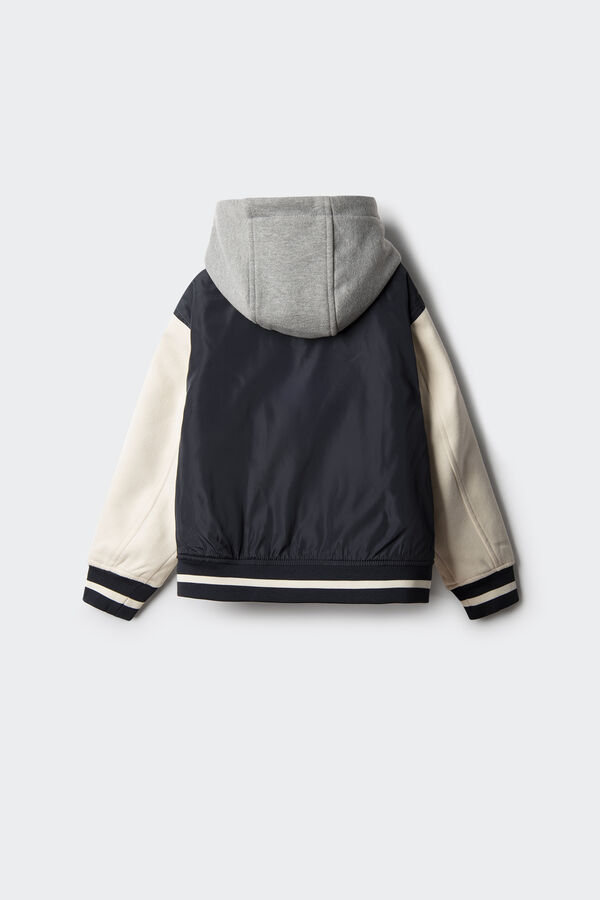 Springfield Kids Bomber varsity ni&ntilde;o azul