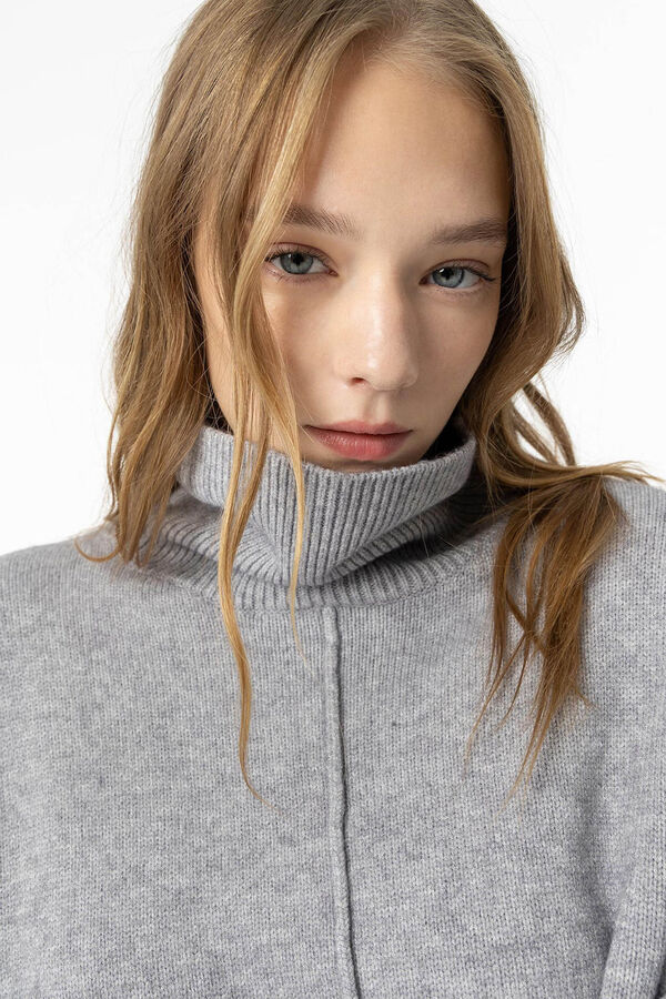 Tiffosi Jersey con Cuello Alto gris