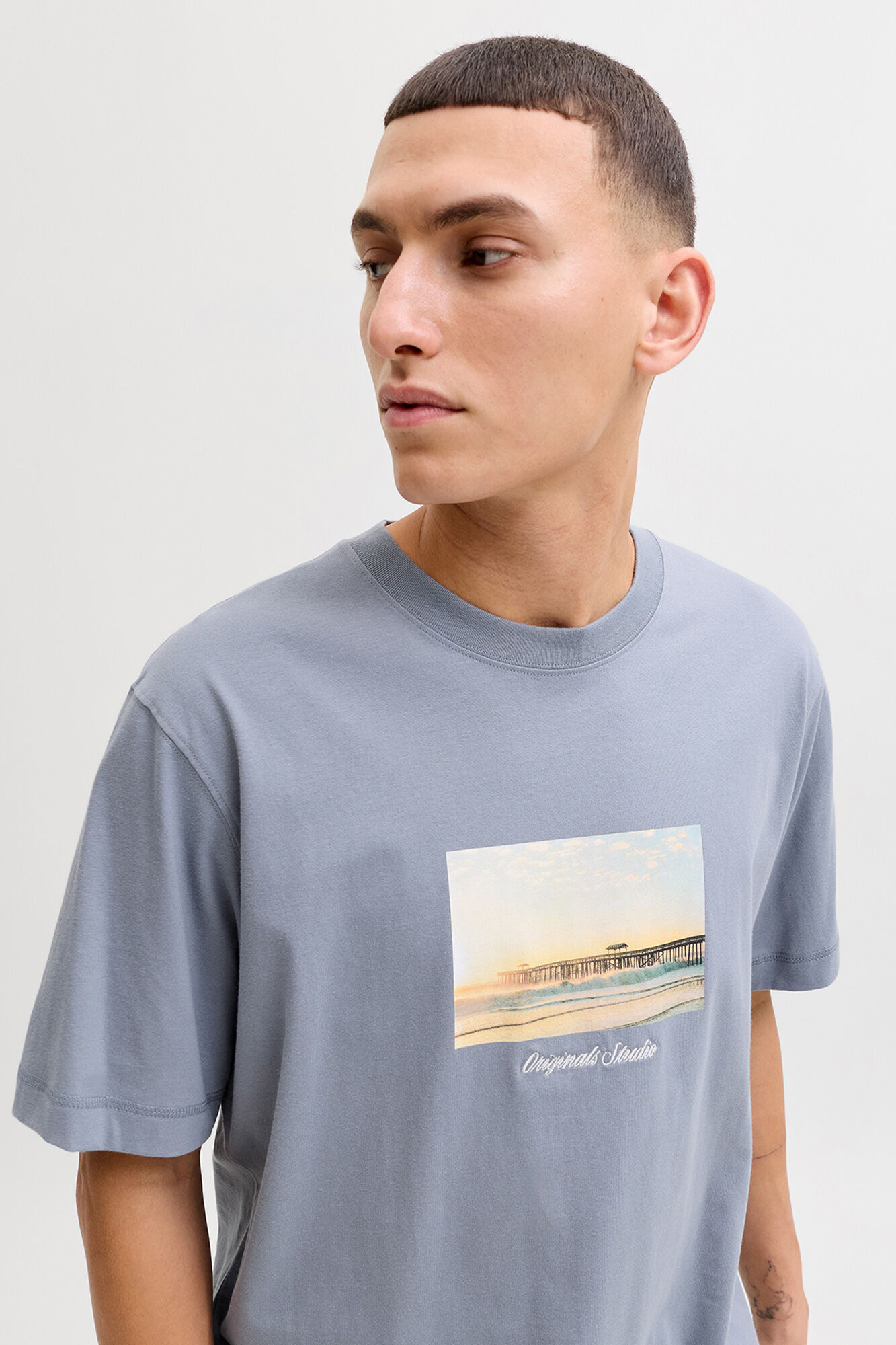 Jack & Jones Camiseta de manga curta com estampa