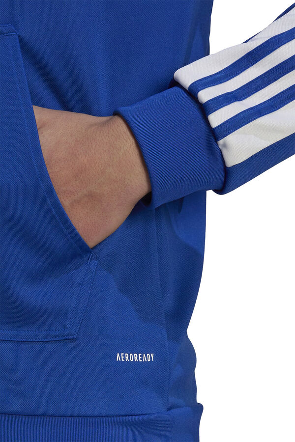Adidas Sudadera con capucha squadra 21 azul