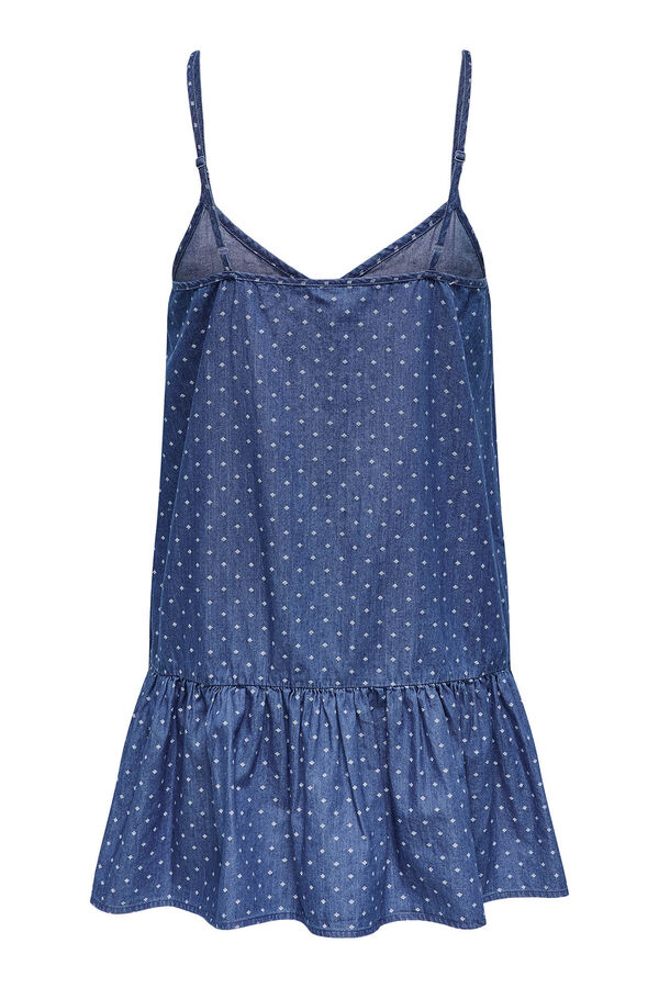 Only Vestido curto de regular fit azul