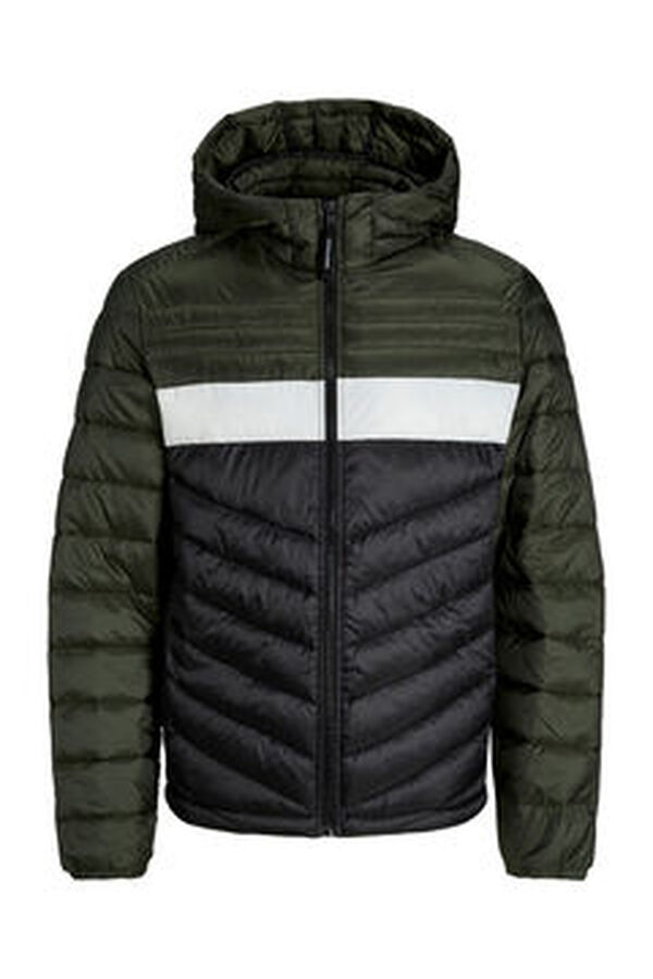 Jack & Jones Chaqueta acolchada tipo puffer verde