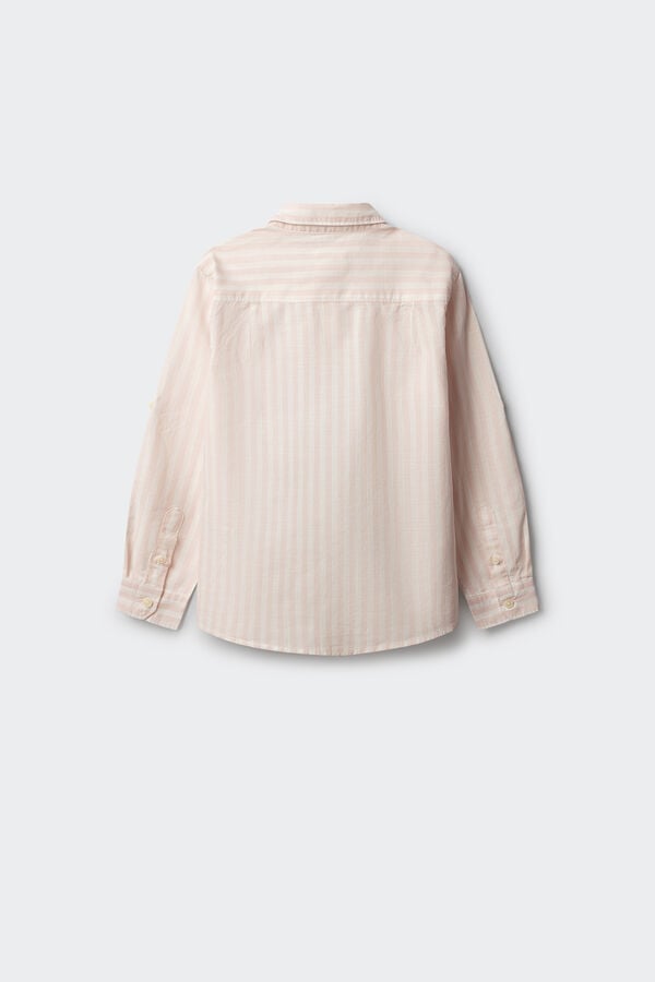 Springfield Kids Camisa cotton slub ni&ntilde;o coral