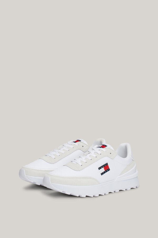 Tommy Jeans Runner de mujer Tommy Jeans blanco