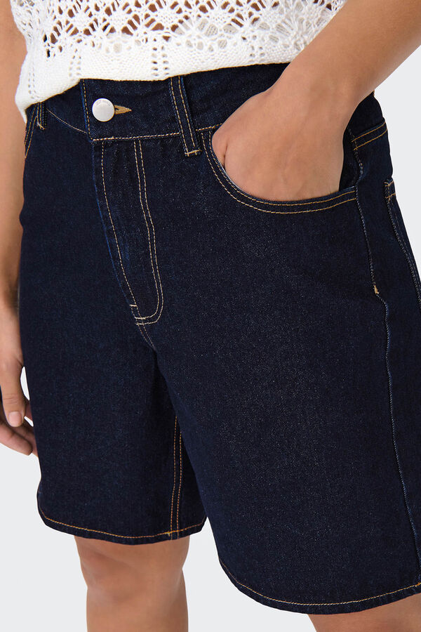 JDY Bermuda denim azul