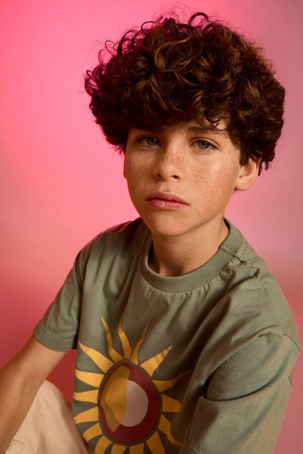 Springfield Kids Camiseta do Projeto Bebês de Uganda verde