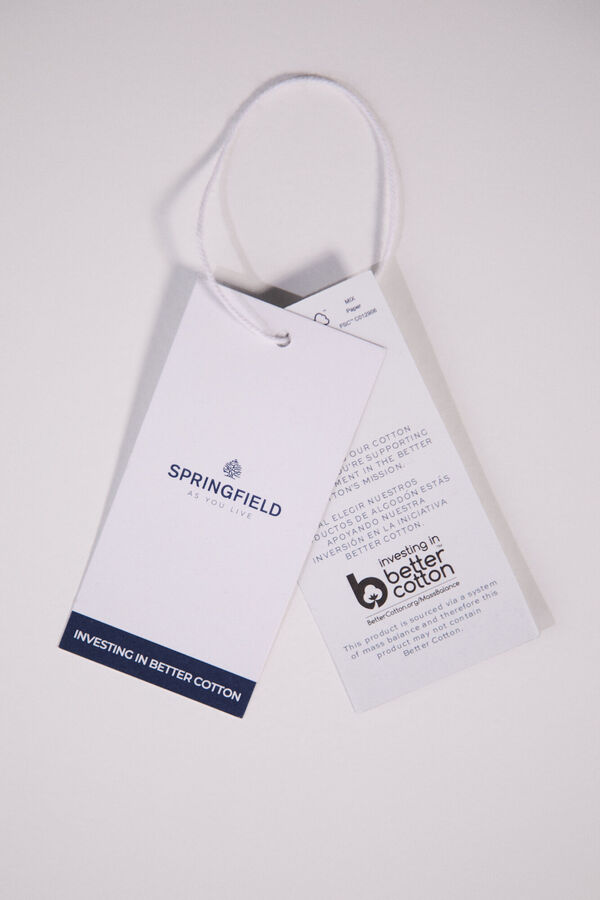 Springfield Sudadera capucha Ski- ing blanco