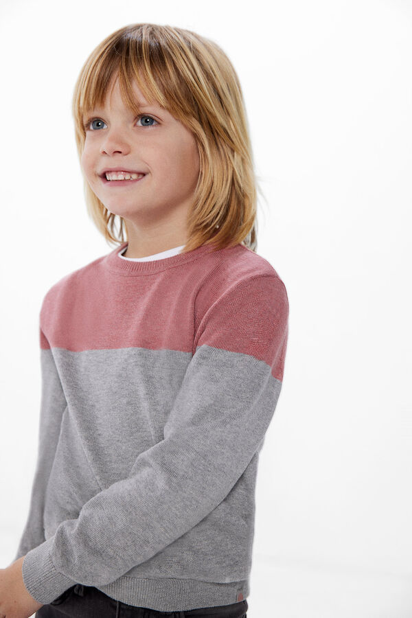Springfield Kids Camisola color block menino rosa