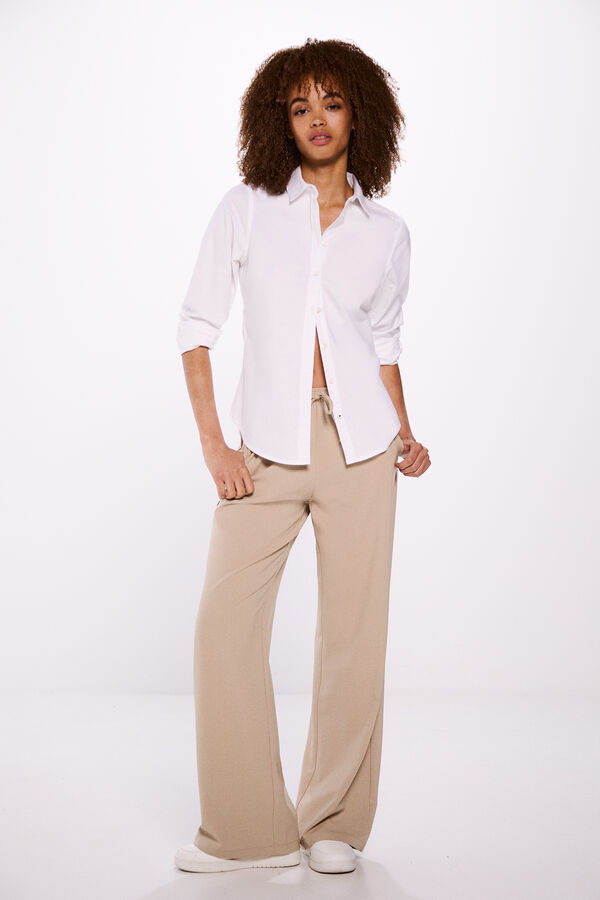 Springfield Camisa Oxford estampado