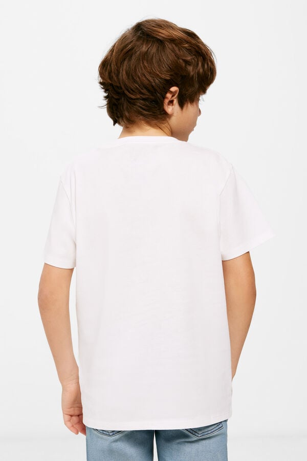 Springfield Kids T-shirt Marvel Capit&atilde;o Am&eacute;rica menino bege