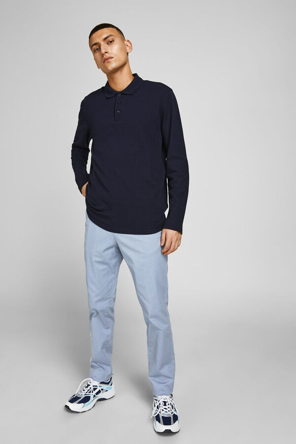 Jack & Jones Cal&ccedil;as chinos slim fit azul