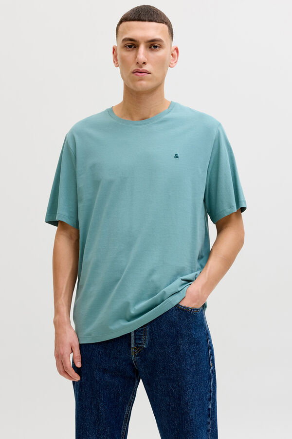Jack & Jones Pack de 5 camisetas b&aacute;sicas blanco