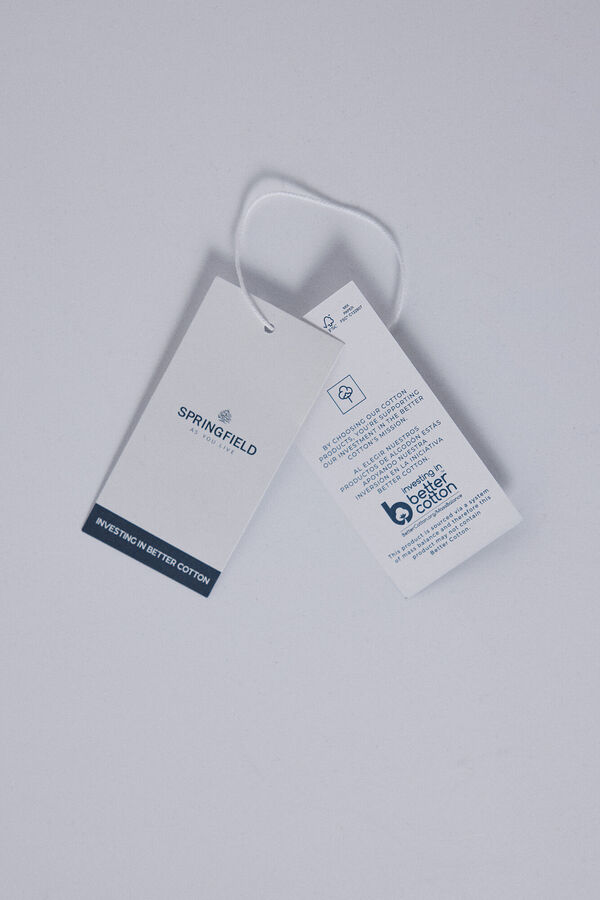 Springfield Blusa lace inserido azul