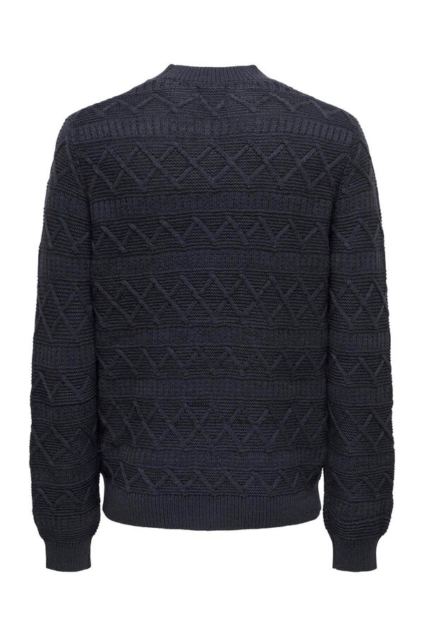 Only & Sons Jersey de punto de hombre regular fit azul