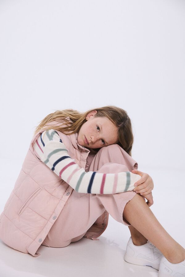 Springfield Kids Chaleco acolchado ni&ntilde;a rosa