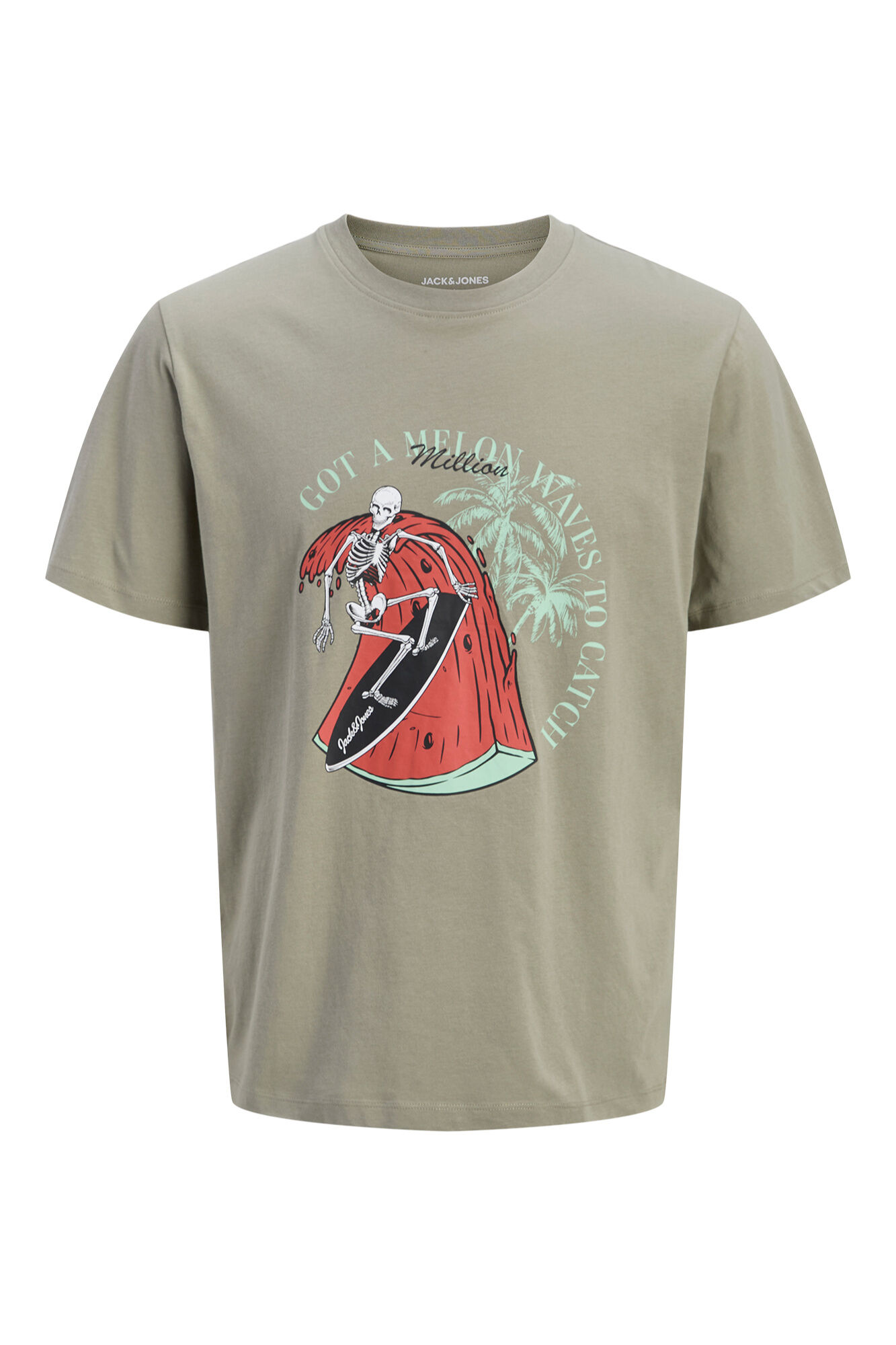 Jack & Jones PLUS T-shirt de manga curta estampada