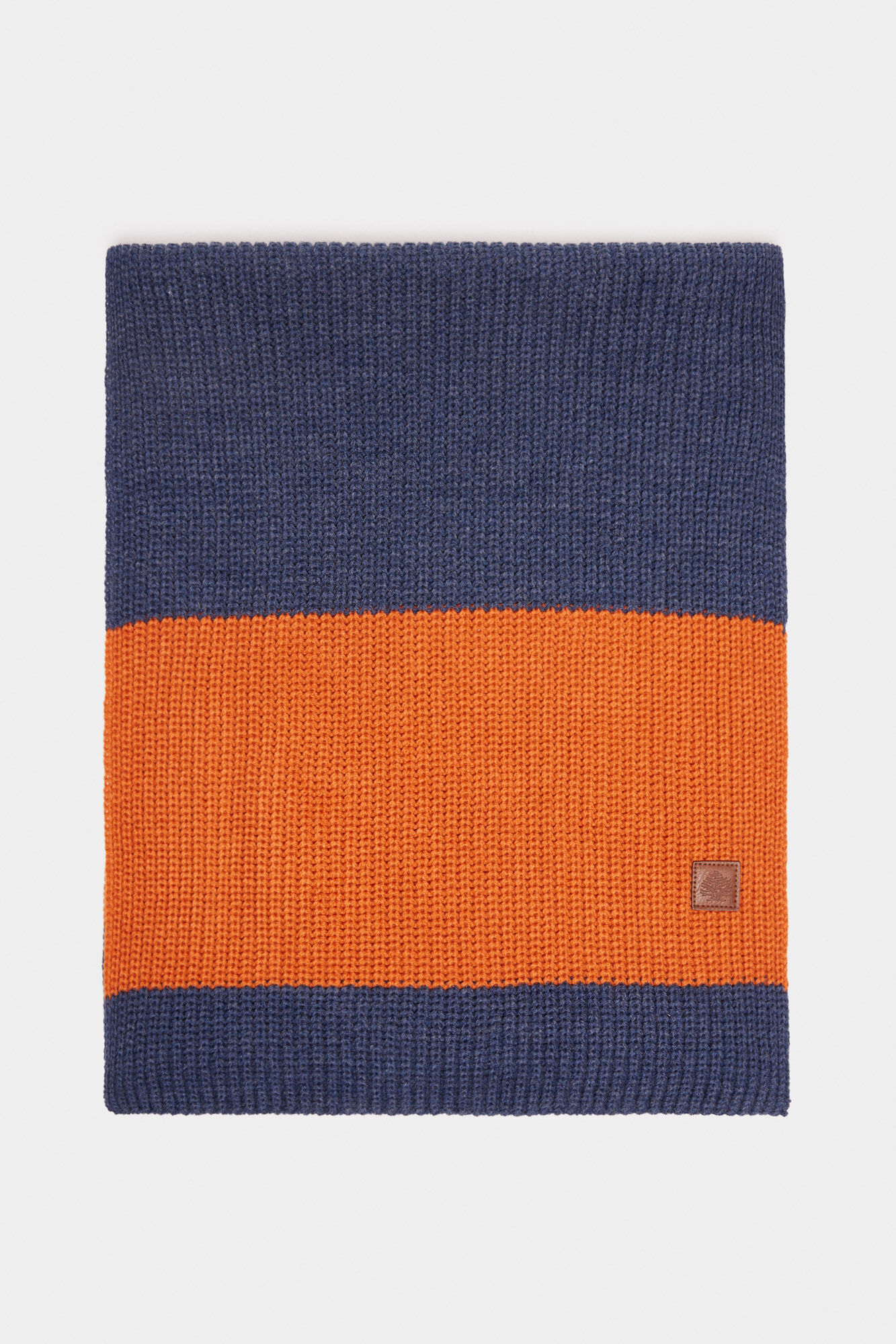 Springfield Cachecol azul com faixas