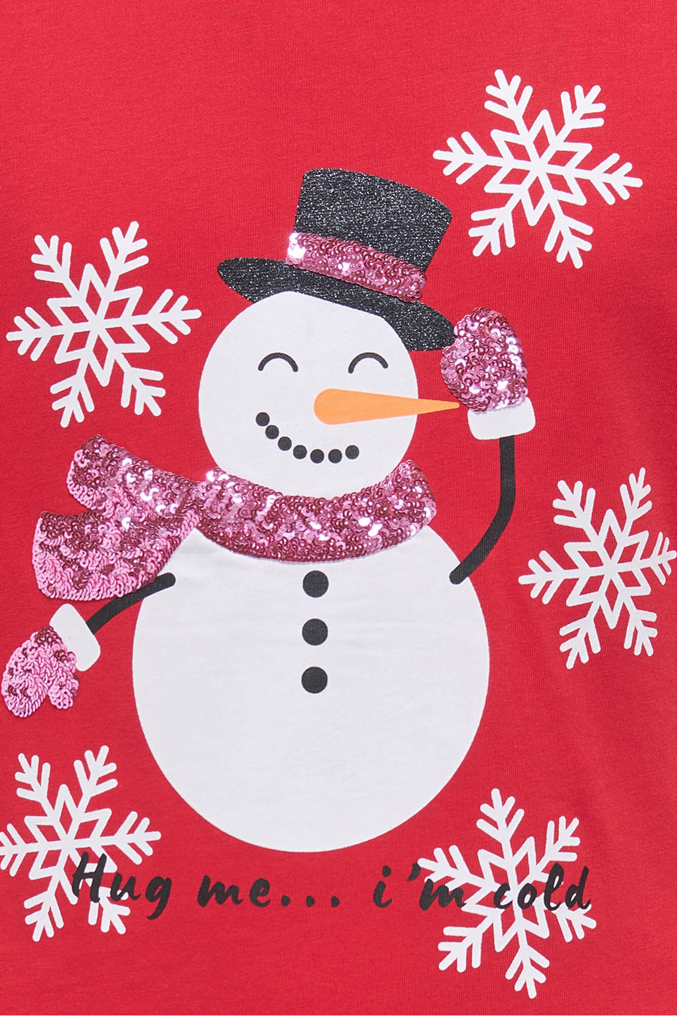 Only Girls Camiseta manga corta navidad de ni&ntilde;a