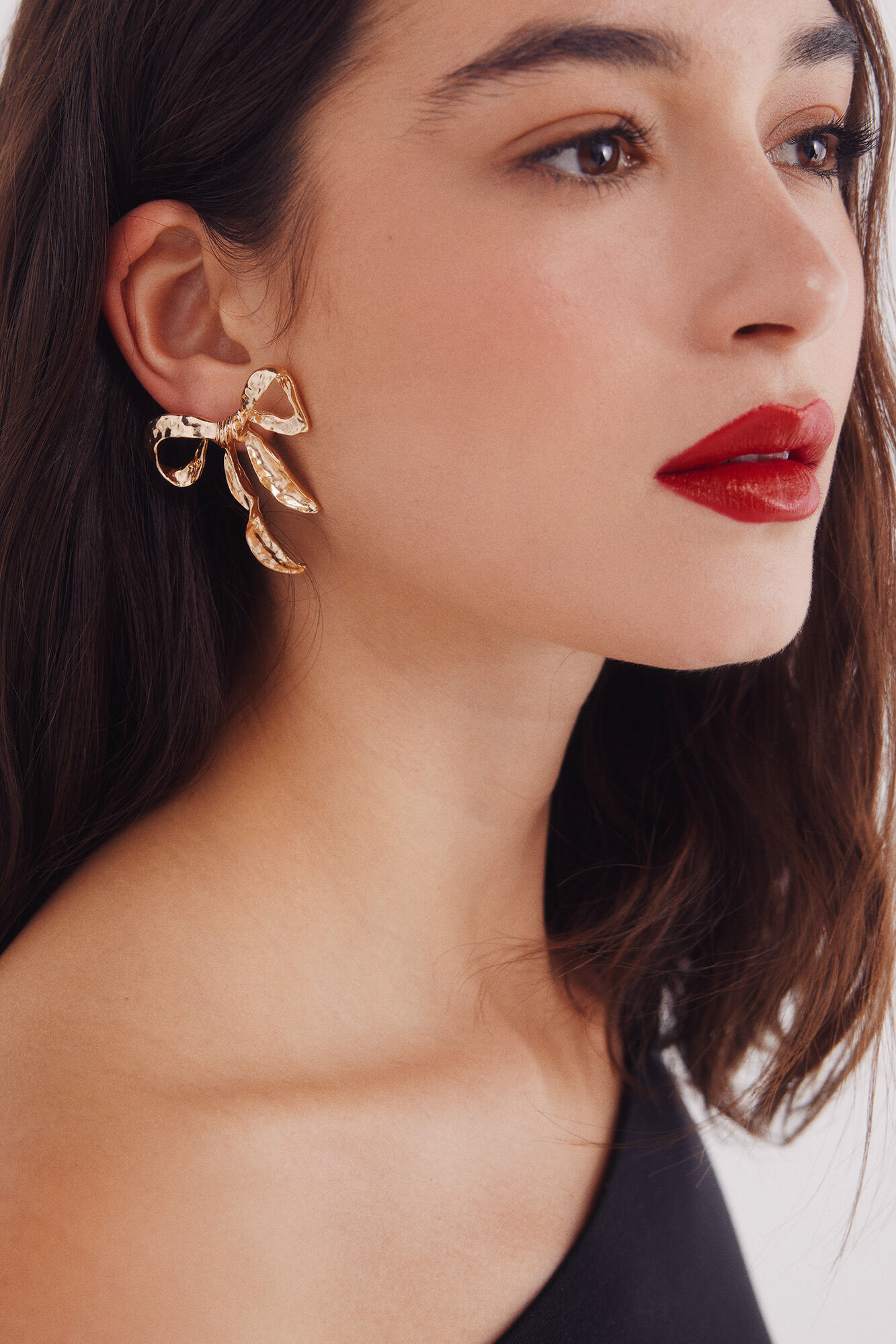 Springfield Pendientes lazos textura