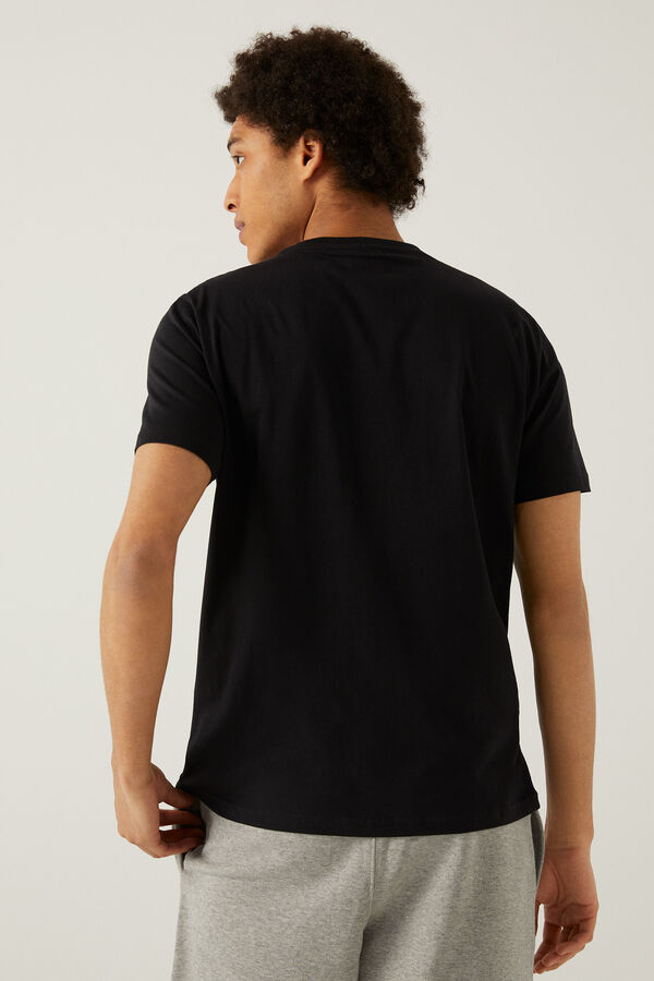 Springfield Camiseta C central negro